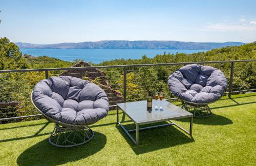 Villa Mirjam with swimming pool, jacuzzi and sea view - Foto 42