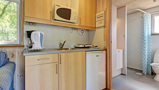 4 Person Holiday Park Home in Jelling - Foto 5, Cocina privada