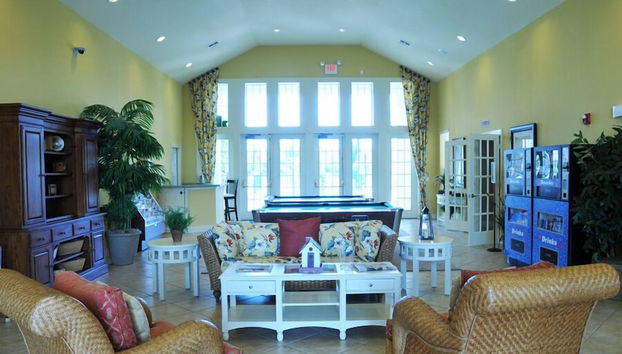 Sala de estar do lobby