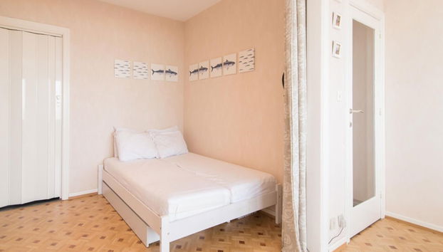 Frontal sea View Studio Apartment in Ostend - Foto 4, Habitación