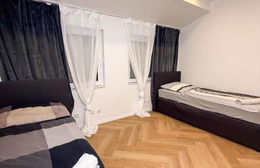 Ruhr Business Apartments Essen Apartment mit 5 Einzelbetten Privat Parkplatz - Foto 6
