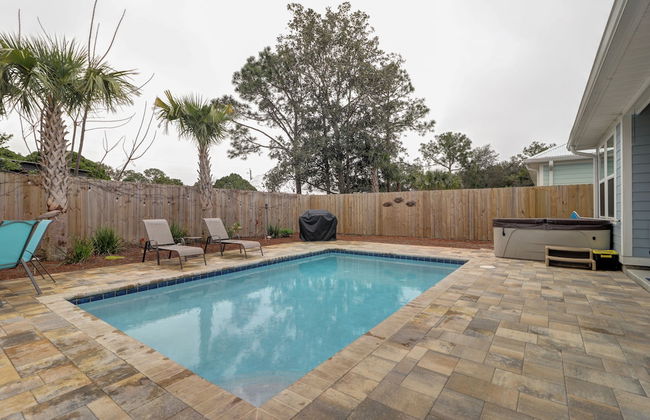Gorgeous 3bd/2.5ba NEW Home w/ Private Heated Pool Steps From Beach! - Foto 13