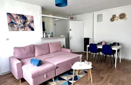 Bel appartement, chambre et salon à Metz centre - Foto 3