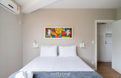 Apto pé na areia com vista p/ mar JBM - Foto 90