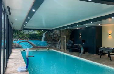 Chalet authentique à Clermont-Créans avec piscine partagée - Photo 40