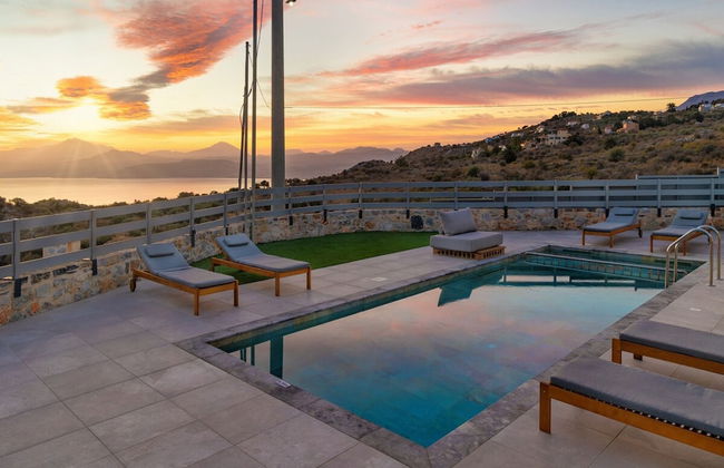 Gianna s Panoramic Seaview Twin Villas With Pools - Foto 47