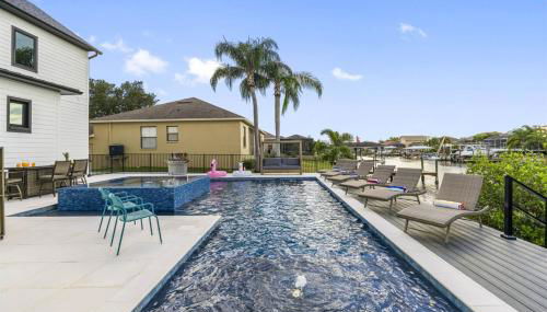 2 Million Villa Heated Pool w Luxury Spa 6BR & 6BR Waterfront by Canal - Foto 4