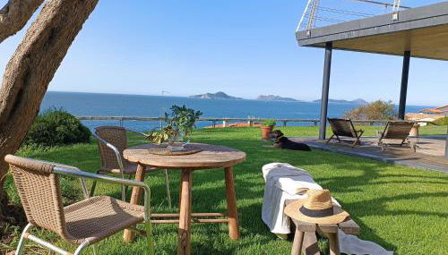 Chalet de lujo con vistas al Atlántico y Cíes - Foto 5, Garden, Garden view