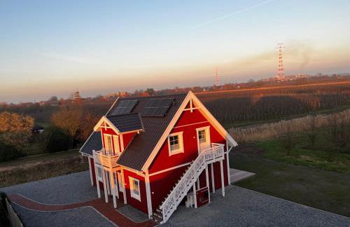 Muggelhuus das Loft mit Elbdeichblick im Alten Land und mit Wallbox - Photo 1