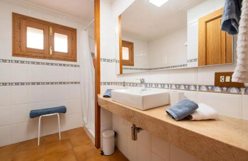 Villa Teix de Bonaire para 10, jardines y vista mar - Foto 29