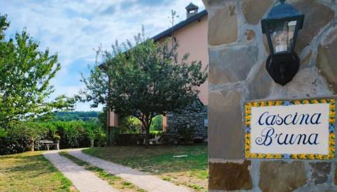 Cascina Bruna - Terrazza panoramica e giardino a Bobbio, Val Trebbia - Foto 2