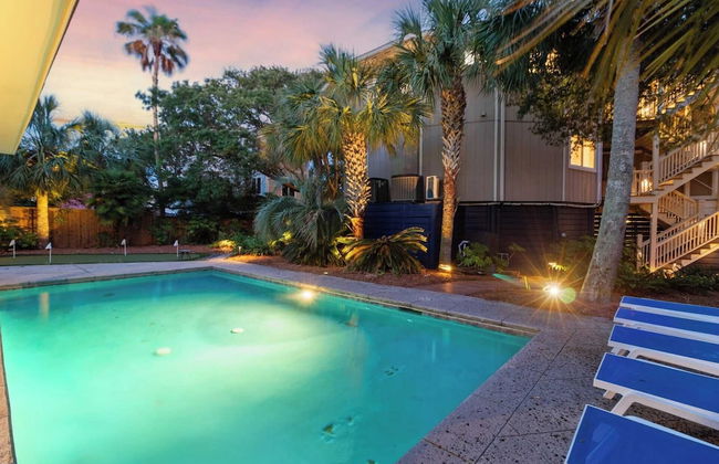 Private Pool, Putting Green & Steps to Isle of Palms Beach Paradise on Palm - Foto 44