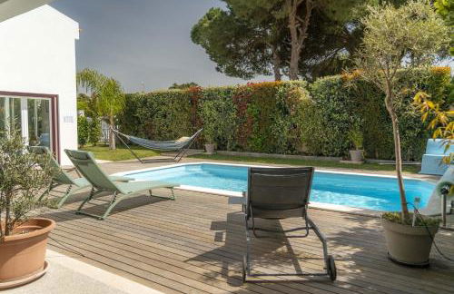 LV Premier LA2 pool, AC, garden, sea view - Foto 8