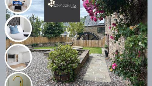 FLOUR MILL HOUSE at PITKERRO MILL, 4 double bedrooms, TVs, 3 en-suite, separate shower, wc, fully equipped kitchen, games room, large family lounge, private parking, WiFi, private garden and courtyard, long stay rates available through Honeycomb Hosts - Foto 2