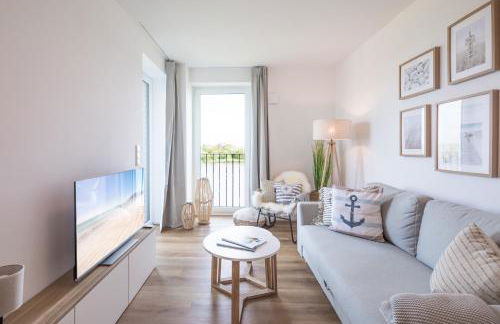Apartment N14 direkt am Nordseedeich mit Blick auf den See - Foto 1