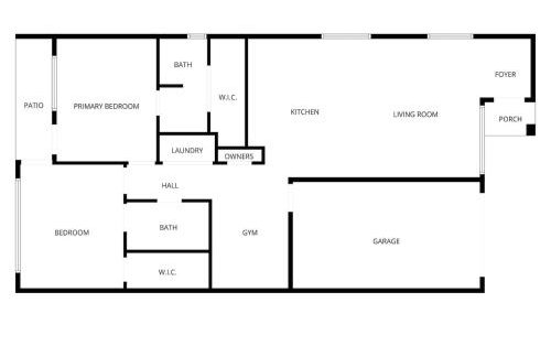 O14B Single-Story 2BR Townhome with King Beds Private Gym - Foto 28