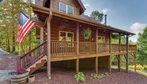 Serene Cabin with Deck and Fire Pit in Blue Ridge Mtns - Foto 2