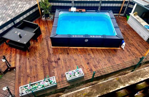 Modern attic apartment with pool view AC and gym - Foto 63