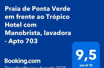 Praia Ponta Verde para 5 pessoas com garagem, Wi-fi, piscina - Apto703 - Foto 39