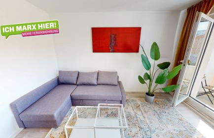 3-Raum-Ferienwohnung mit Balkon, Straßenbahnlinie 5 fußläufig erreichbar, WLAN - Foto 1