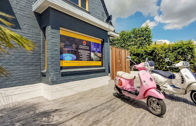 Modern Holiday Home in Avelgem with Sauna & Hot Tub - Foto 26