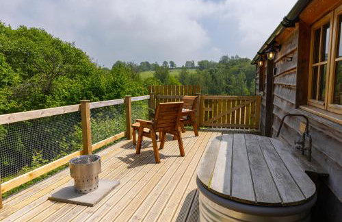 Fern Luxury Cabin Great Couples Getaway North Devon - Foto 9