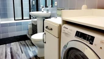 Proche de Nancy centre, appart cinéma rénové avec parking gratuit - Foto 4, Shower