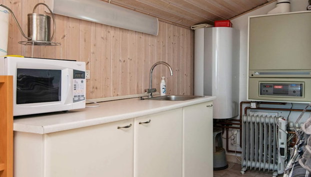 6 Person Holiday Home in Ebeltoft - Foto 4, Cocina privada