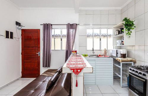 Casa confortável para Famílias e Grupos com Ar-condicionado em Praia Grande - Foto 29