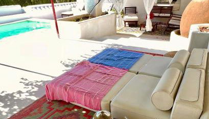 Casa Rural El Concejo, con piscina - Foto 5, Garden, sunbed