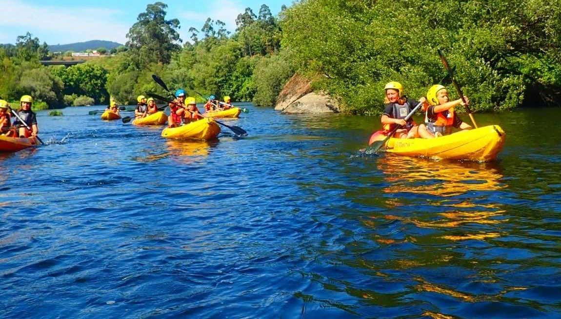 Kayak et paddle sur le fleuve Lima