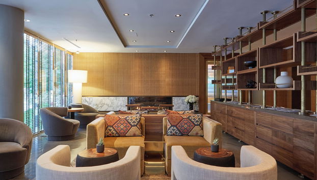 Sala de estar do lobby