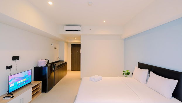 Cozy Stay Studio Apartment For 4 Fax Carstensz Residence - Foto 4, Habitación