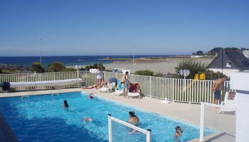 Rez de jardin 5 pers avec piscine, vue directe sur la plage à 40 m - Foto 4