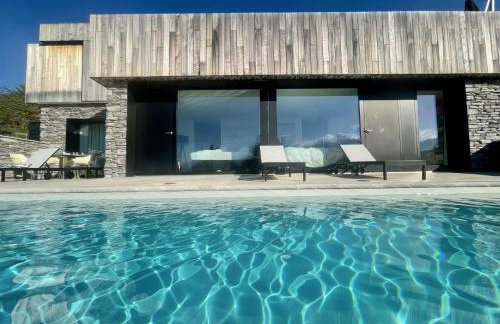 Élégant chalet contemporain - sauna - piscine -10p - Foto 32