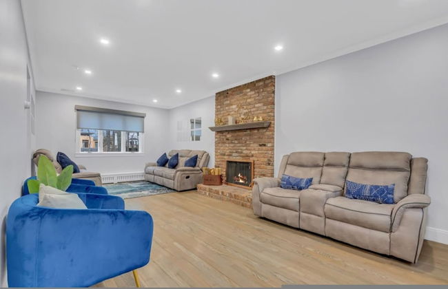 Cozy Family Home Fireplace and Backyard Playset - Photo 8