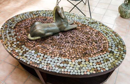 Midcentury Modern ZenHouse Sculptor Studio - Foto 39