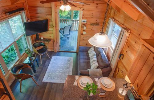 Thomas Cabin Forest Tiny Cabin With Hot Tub - Foto 14