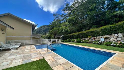 Aconchego em Teresópolis com piscina privativa próximo a feirinha - Foto 2