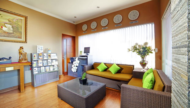 Sala de estar do lobby