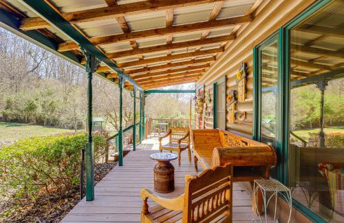 Large Deck: Luxe 6-Acre Retreat in Dahlonega! - Photo 32