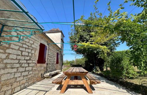 Maison d'Antan - PiscineJardinClim - Bourg de Cuzance - Photo 21