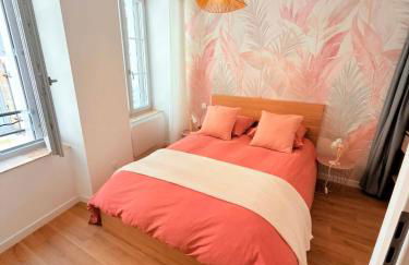 Le salon des voyageurs - Appartement au coeur du Centre Historique de Dole avec Terrasse - Foto 15