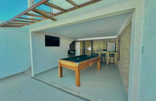 Bela acomodação em jacuipe com churrasqueira, piscina, mesa de sinuca e três quartos, dois sendo suítes! Além de muito espaço por toda a área! - Foto 7