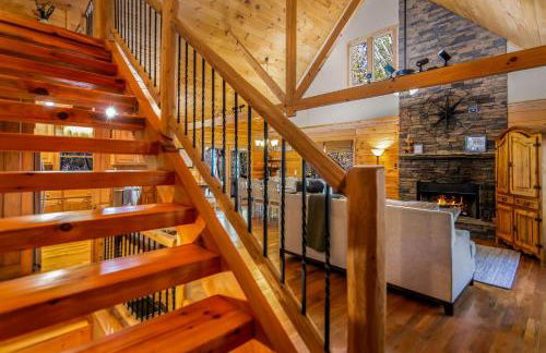 Log Cabin, Lake, Hot Tub, Near Wineries & Hiking - Foto 6