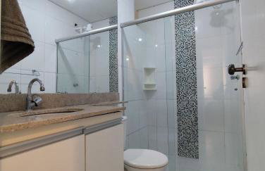 Apto 5E - 2 Quartos com Ar Condicionado, 2 Banheiros, 1 vaga e Internet - Frente ao Mar - Foto 44