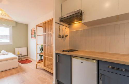 Studio calme avec parking, proche métro - Foto 15