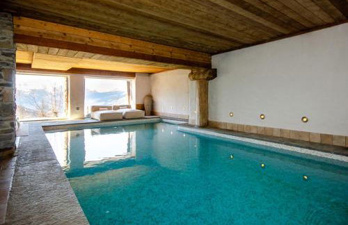 NEW Luxury Chalet Sapins - PRIVATE POOL- Mountains VIEW - Family & Comfort - SPECIAL LAUNCH OFFER - Foto 37