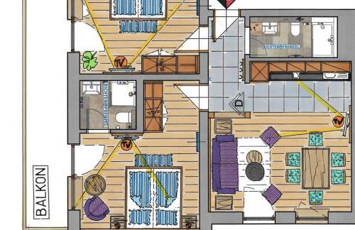 Gasthof-Appartements Vroni - Chiemgau Karte - Foto 24