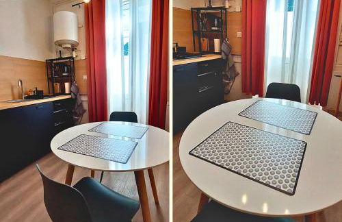 ArtKlein * T1 tout confort - Fibre -Halles Diderot - Foto 18